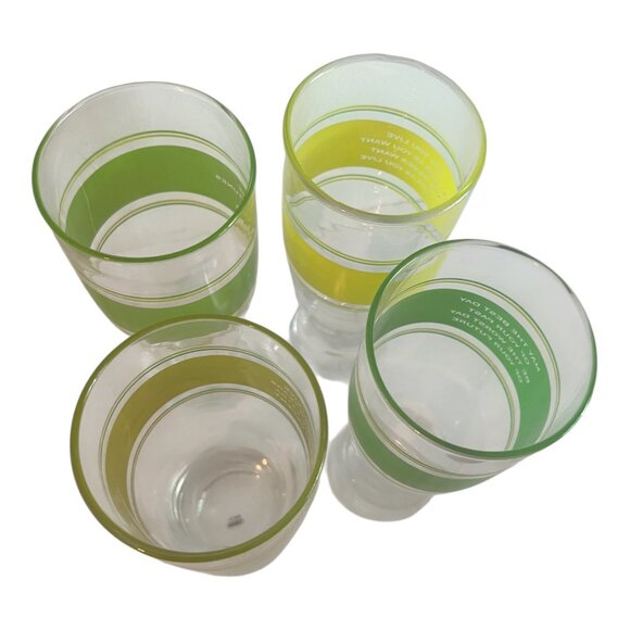 Vintage Irish Blessings Pilsner Beer Glass Set Of 4, 9" Tall With Quotes - Picture 9 of 10